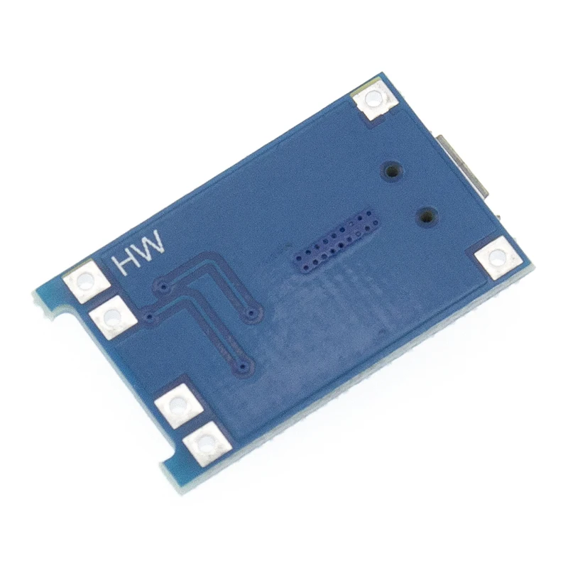 100 шт. 5 в 1 а Micro USB 18650 литиевая батарея зарядная плата модуль зарядного устройства