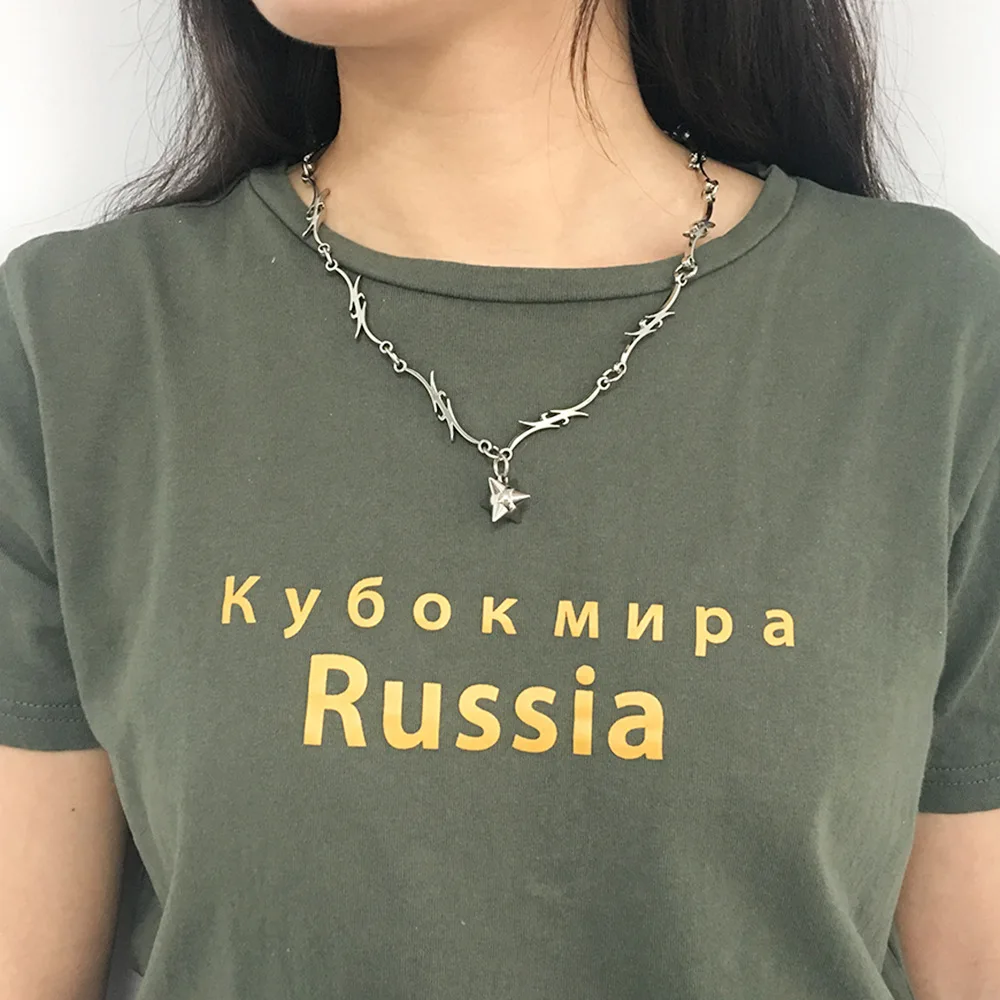 

New Vintage Geometric Rhombus Ball Flame Pendant Necklace Hip Hop Rock Clavicle Flame Necklace For Women Men Fashion Jewelry