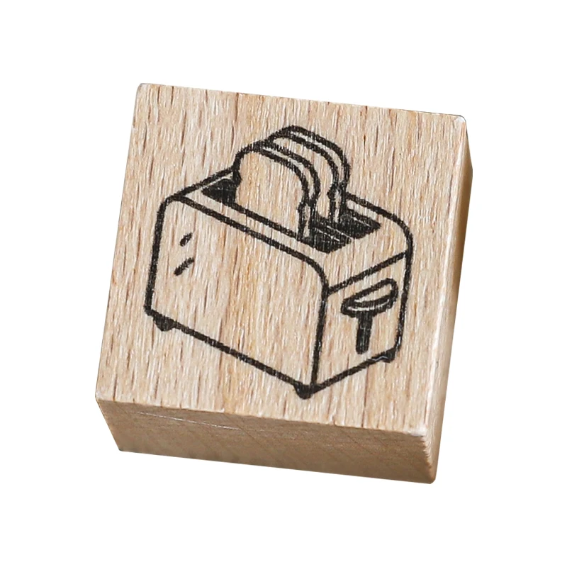 

8PCS/LOT full of vitality series stamp DIY wooden rubber stamps stationery scrapbooking standard stamp