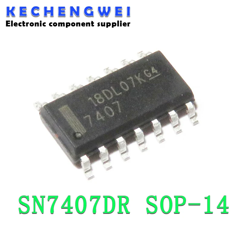 

10PCS SN7407DR SOP14 SN74067 SOP 7407 SMD SOP-14 new and original IC