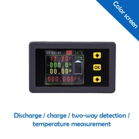 dc high power multifunctional dual display voltage and current meter 100a 200a 300a 500a battery capacity meter high power