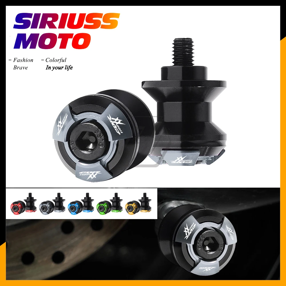 

Motorcycle Accessories Spools Slider Stand Screws Case for Honda CBR1100XX Blackbird 1997-2007