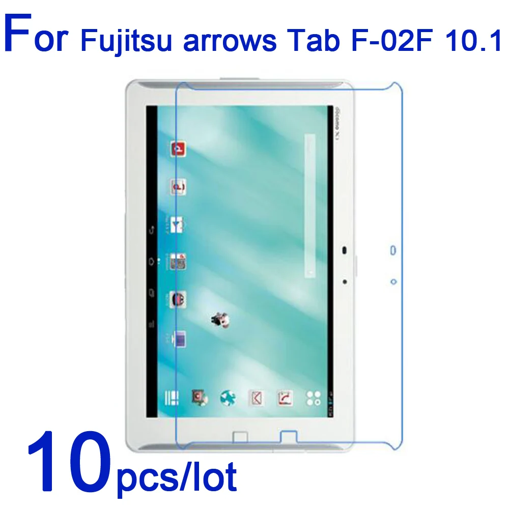 

10pcs/lot Clear/Matte/Nano Anti-Explosion Protective Films for Fujitsu Arrows Tab F-02K F-02F 10.1In Tablet Screen Protectors