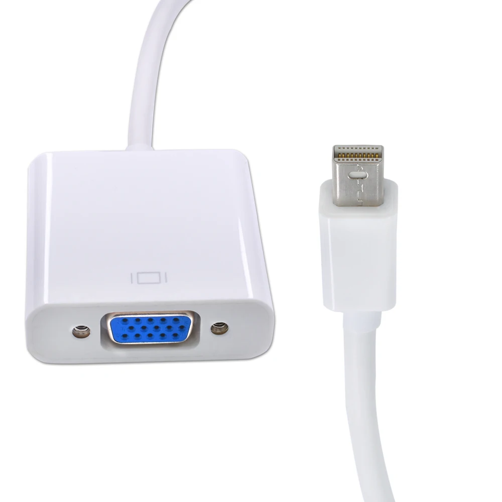 Оригинальный переходник TISHRIC с Mini DP на VGA видеоадаптер 1080P DisplayPort кабель адаптер