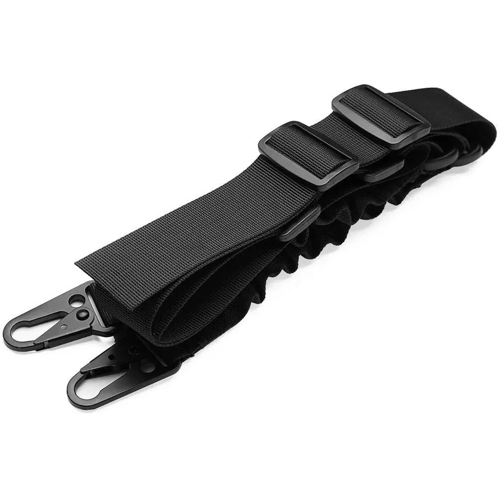 

Tactical 2 Points Gun Sling with Length Adjuster Traditional Rifle Sling With Metal Hook Hunting Gun Accessories