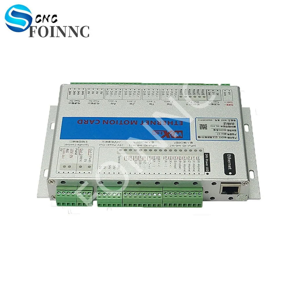 Комплект контроллера Mach3 XHC 2 МГц Ethernet cnc kit 3 4 6 осевая карта управления движением с