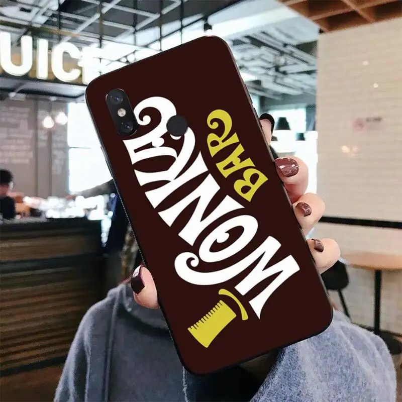 

Willy Wonka Bar With Golden Ticket Sweet Chocolate Phone Case for Xiaomi mi 5 6 8 9 10 lite pro SE Mix 2s 3 F1 Max2 3