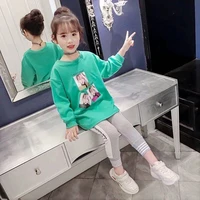 new scoop spring autumn tops hoodies girls sweatshirts coat kids%c2%a0outwear teenager children clothes high quality