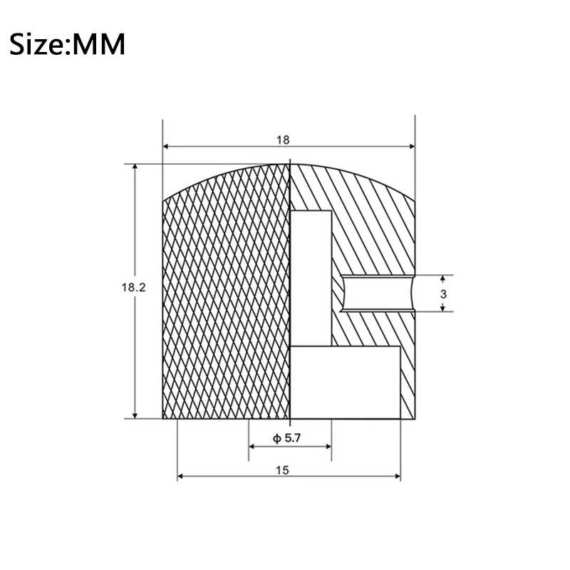 4 stücke metall dome tone tunning knopf mit hexagon schrauben lock volumen control tasten für elektrische gitarre bass schwarzchromgold fr