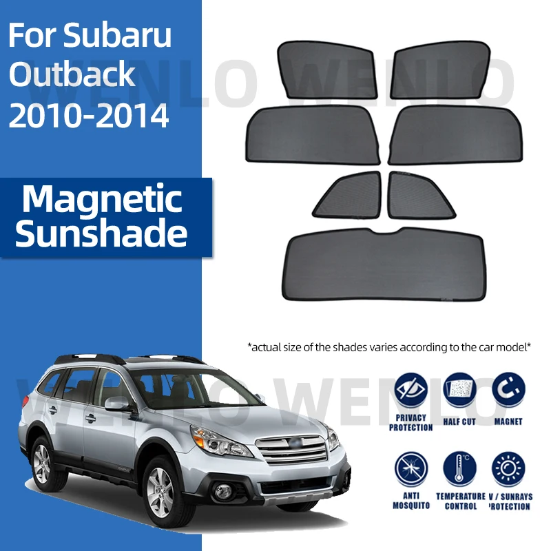 

Магнитные солнцезащитные очки для Subaru Outback 2009-2014