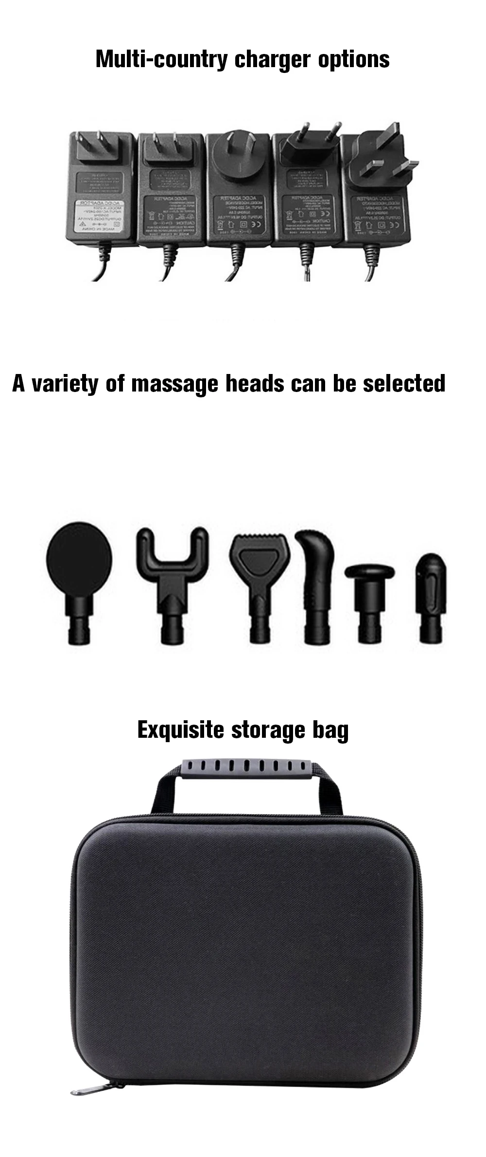 

Deep Tissue Muscle Massage Gun Body Shoulder Back Neck Massager Exercising Athletes Relaxation Slimming Shaping Pain Relief