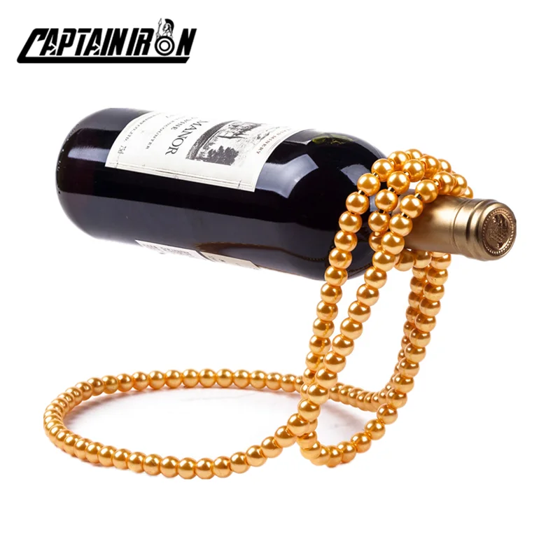 Подставка для вина в форме ожерелья металлическая подставка и пива| |