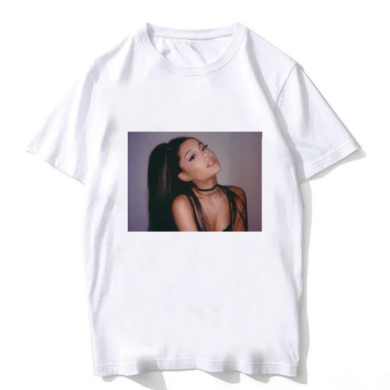 Женская футболка Tumblr Ariana Grande женская одежда унисекс модные топы с принтом и
