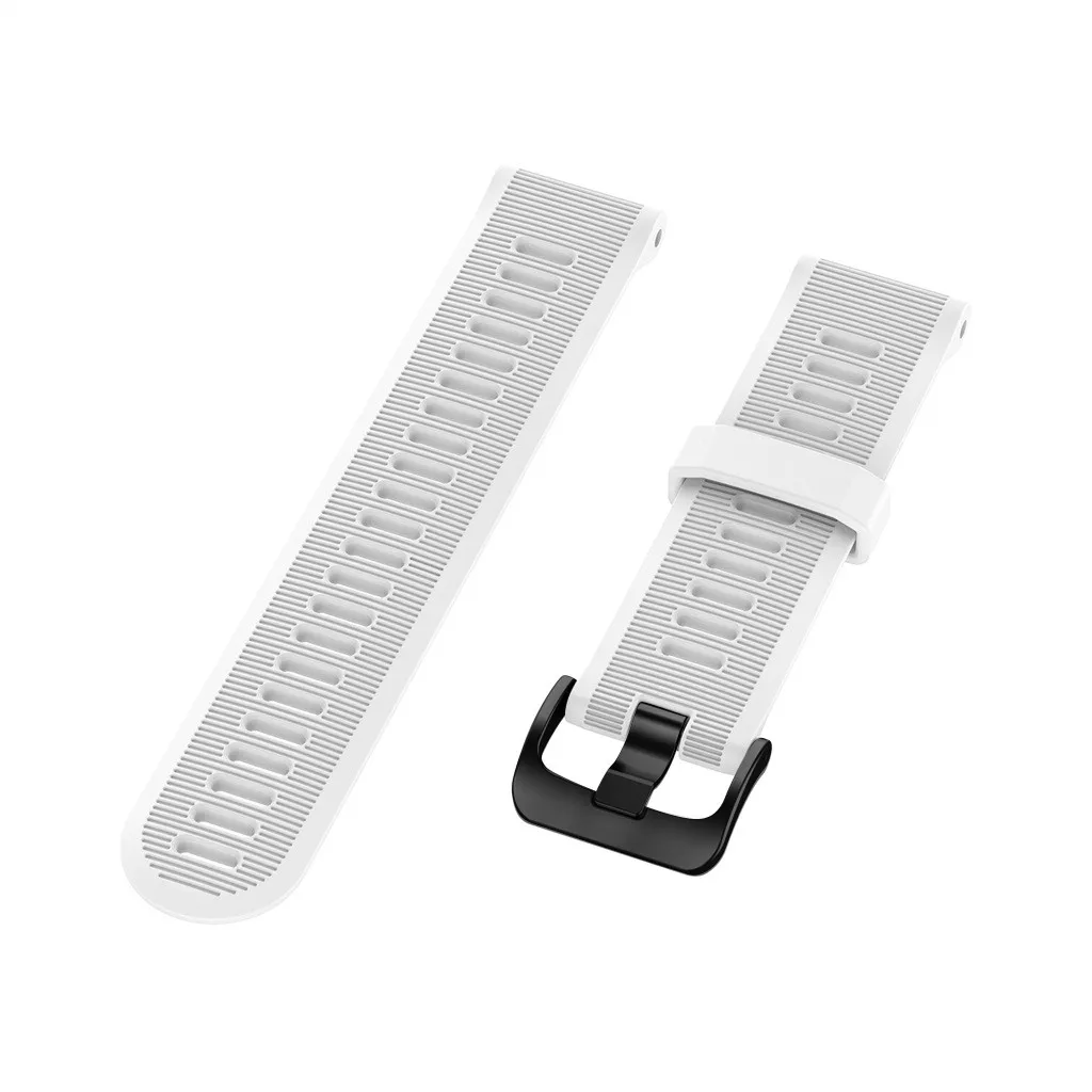Ouhaobin силиконовый ремешок для Garmin Forerunner 945/935/Fenix 5/Plus силиконовый сменный ремешок 22 мм аксессуары для браслетов - Цвет: WH