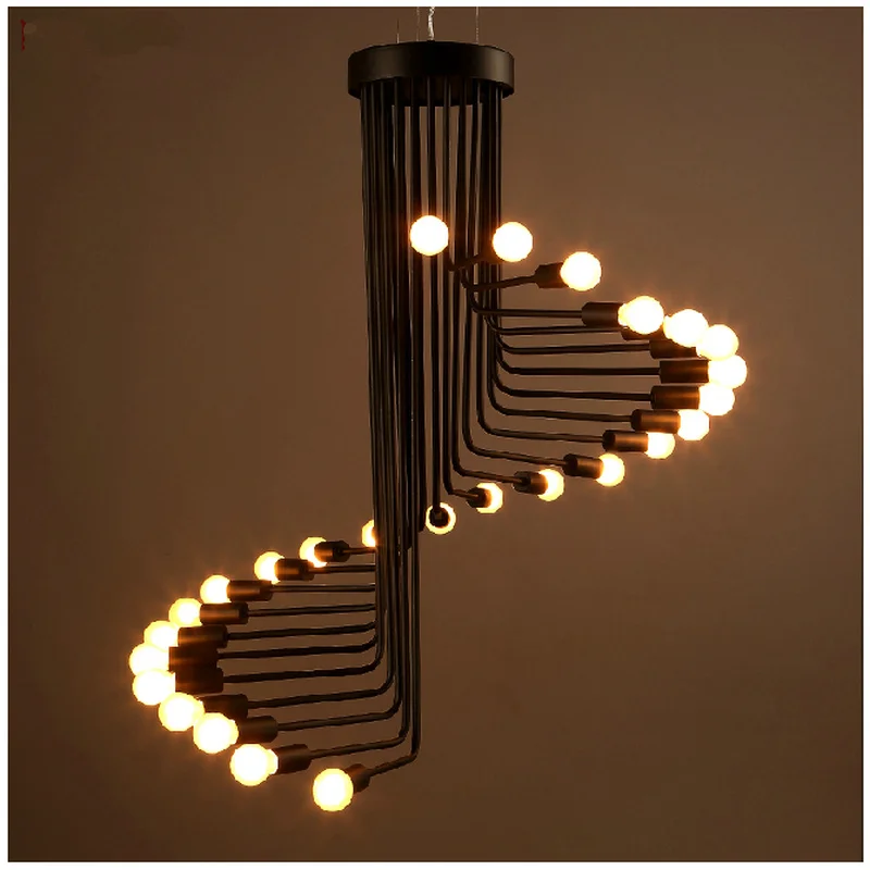 

Loft Retro Creative E27 Edison Light Bulb Decorative Pendant Lamp For Bedroom Restaurant Bar Coffee Living Dinning Room Parlor