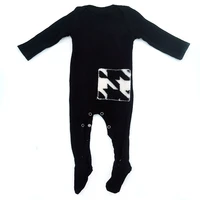 newborn baby boy romper kids clothes long sleeves houdstooth ribbed cotton pajamas outfits new baby overalls boy girls bodysuits