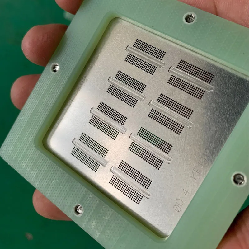 saytl 8 in 1 bga reballing stencil kits for ddr5ddr5xddr6 tin planting platform bga template free global shipping