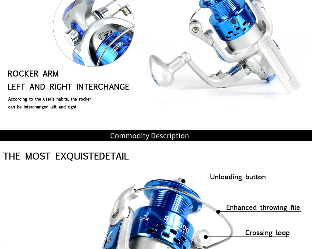 COLOFE откатная спиннинговая катушка из углеродного волокна SA1000-7000 серии рыболовные спиннинговые катушки 6BB спиннинг пластик с металлом рокер