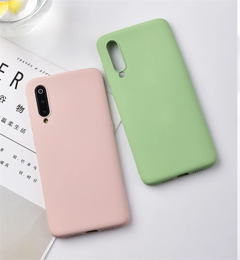 Мягкий жидкий силиконовый чехол для Xiao mi Red mi Note 7 Pro 6A 6 7A Go K20 mi 9T Pro 9 8 SE 6X A2 Lite mi x 3 CC9e CC9 чехол Funda Etui