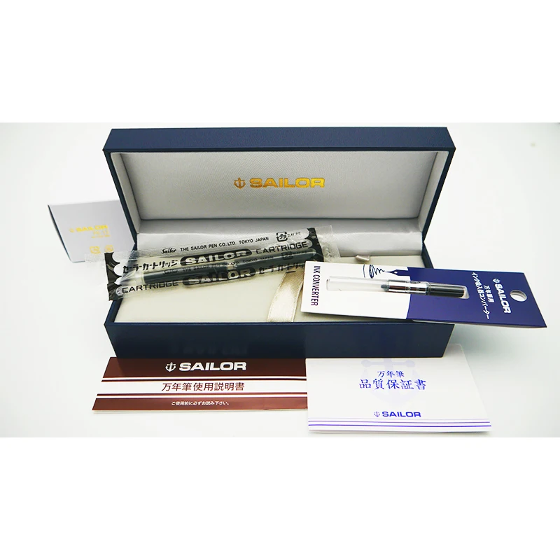 В морском стиле перьевая ручка Янтарный оранжевый издание 14 каратного золота