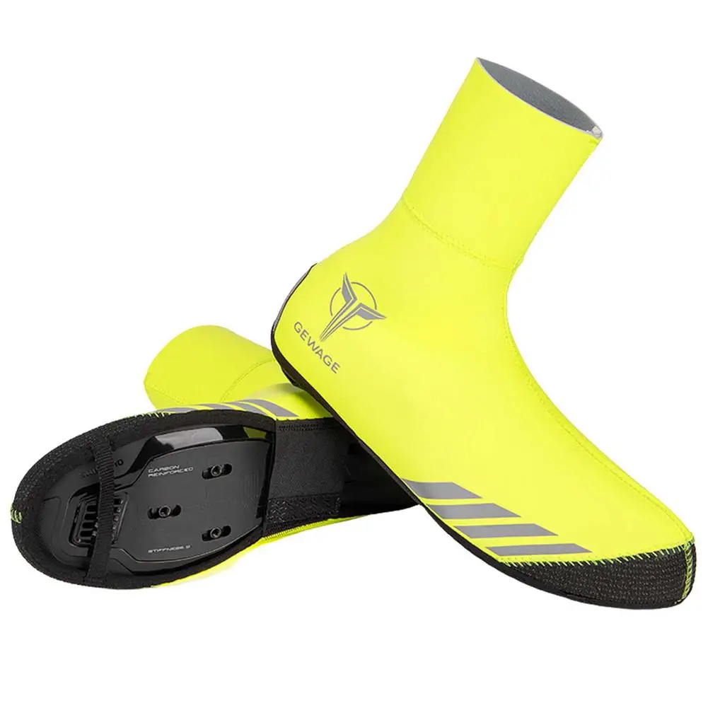 

Shoe Covers For Outdoor Cycling - Velvet Thickened Reflective And Waterproof Hiking Shoe Cover Lock Shoes