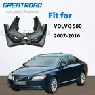 Автомобильные Брызговики для VOLVO S80 2007-2016 брызговики брызговик крыло брызговиков 2015 2014 2013 2012 2011 2010