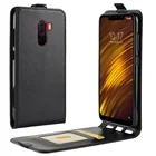 Вертикальный кожаный чехол-книжка для телефона Xiaomi Mi Pocophone F1
