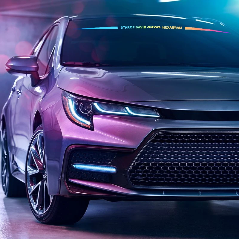 Автомобильная лазерная наклейка s виниловая пленка автомобильная для haval f7 h6 f7x h2