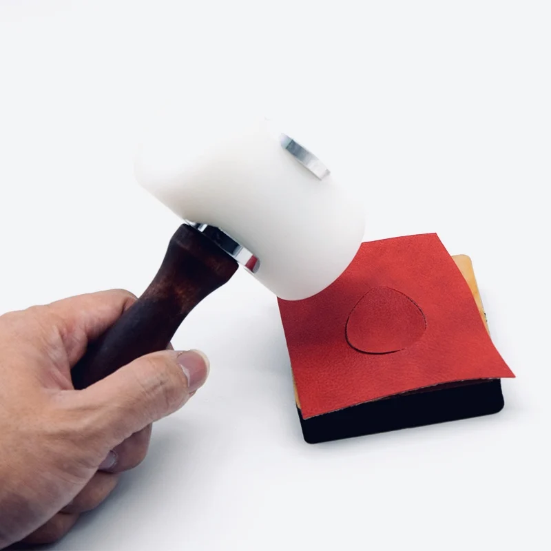 Новый ручной перфоратор для кожи DIY ремесленный пробойник нейлоновый резки с