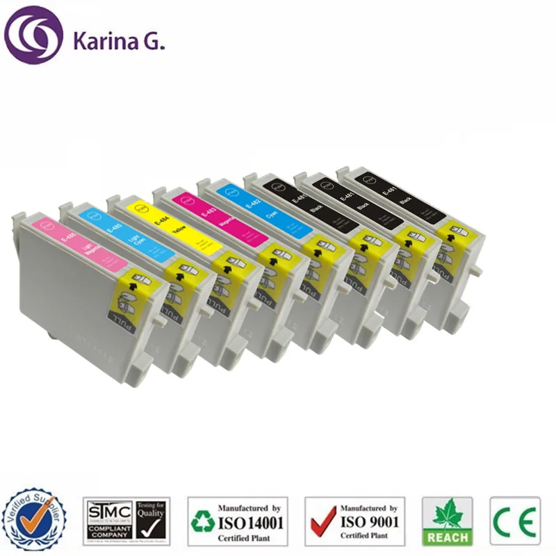 Чернильный картридж для EPSON Stylus Photo R200 R220 R300 R300M R320 R340 RX500 RX600 RX620 RX640 совместим с T0481 -