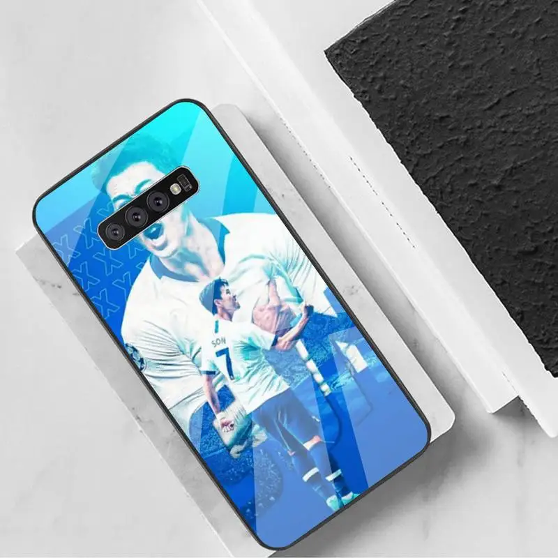 

0 Son Tottenham Phone Case Tempered Glass For Samsung S6 7 8 9 10 20 Plus Ultra Note8 9 10 10pro