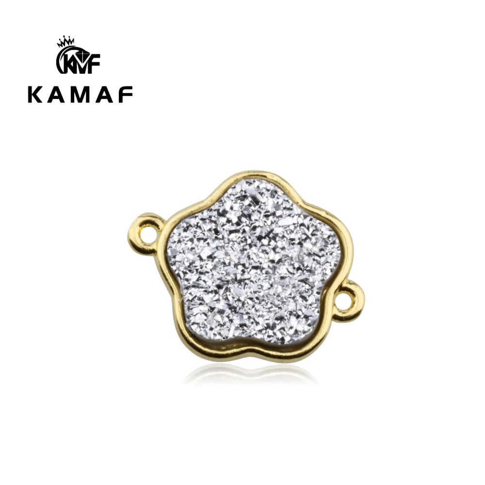 

Соединитель для браслета с имитацией бутона, 12 цветов оптом, размер 19*15 мм для изготовления браслета