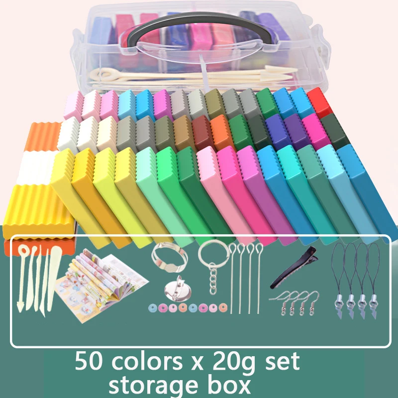 20 г. 30 40 г 60 24 цвета Полимерная глина Diy мягкая формовочная форма для духовки