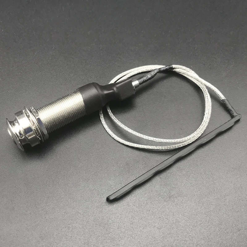 endpin w AC piezo Прочный цилиндр для гитары Endpin Preamp пикап экв пьезо-пикап 6,35 мм разъем с Акустическая гитара Пикап пьезо - Цвет: endpin w AC piezo