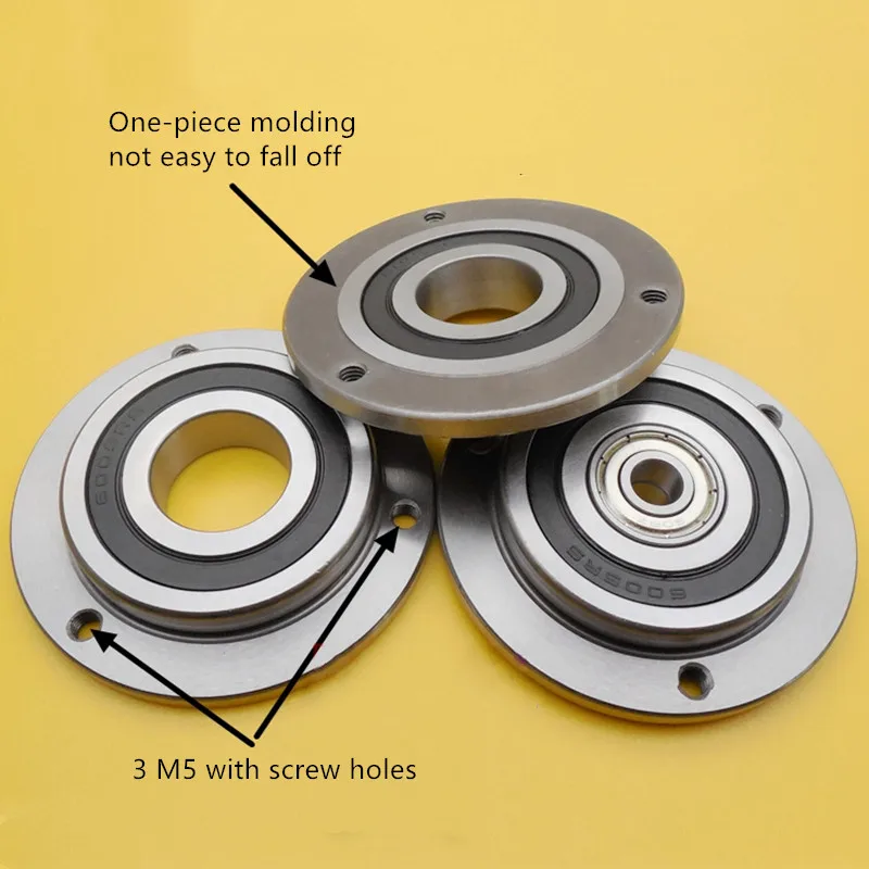 

1pcs flange connection bearing F70/20 F70/22 F70/25-2RS size 20*22*25*70*12 mm