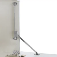 1pcs cupboard cabinet flap down door stay drop lid sliding rail bar reversal side mount