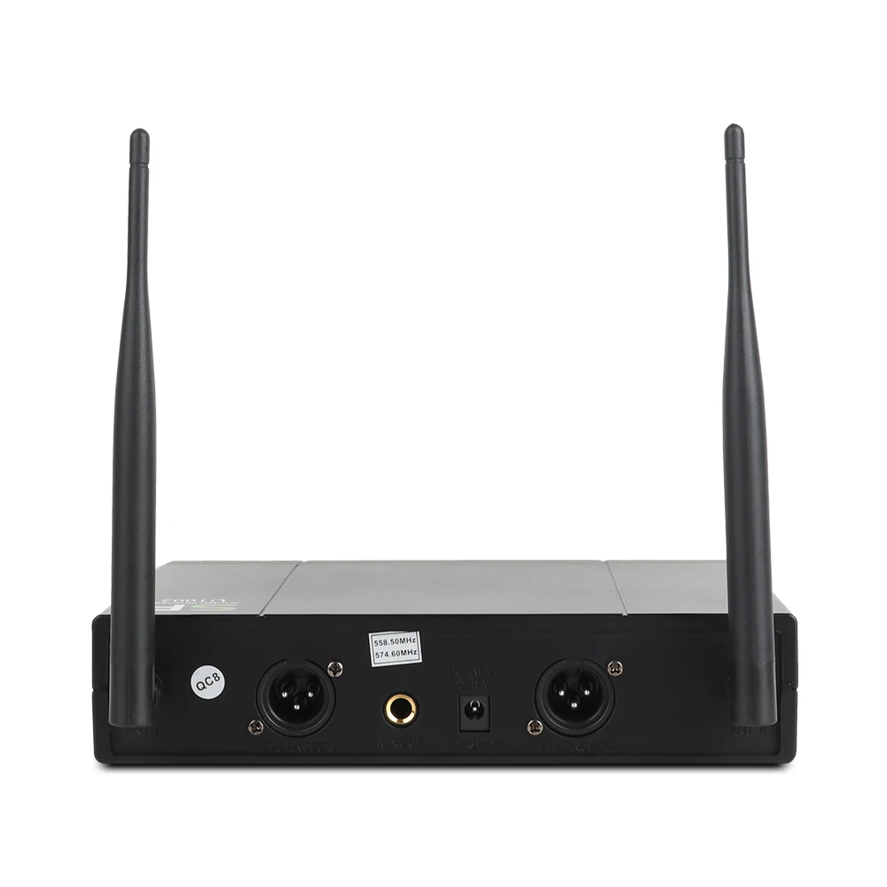 Профессиональный микрофон XTUGA U1002 UHF двойная Беспроводная микрофонная система 2