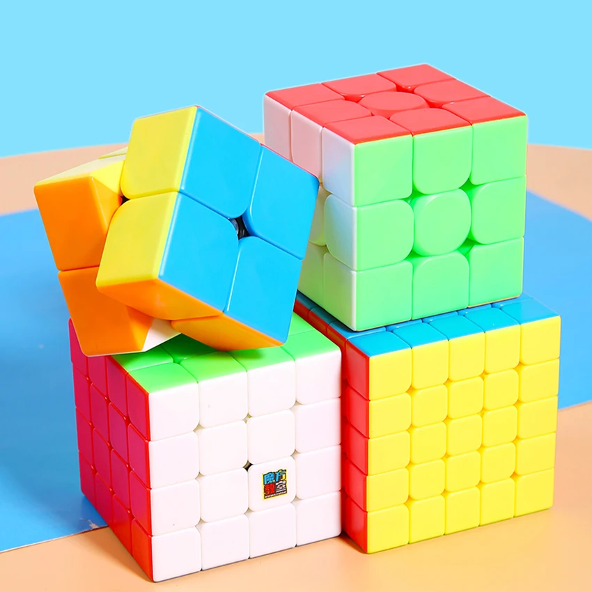 

MOYU 2x2 3x3 магический куб Обучающие антистрессовые детские игрушки 4x4 5x5 Cubo Magico головоломки игры фиджет игрушки головоломки для детей подарок