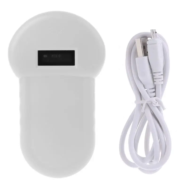 

Handheld Protable Pet Chip Reader Scanner Animal Microchip Recognition Reader for Cat Dog Transponders in Cushioned Case