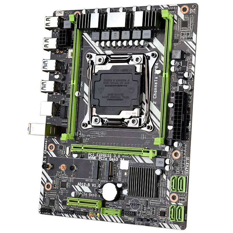 Новая компьютерная материнская плата X99 D4 двухканальная поддержка Xeon E5 2011V3 Full Series