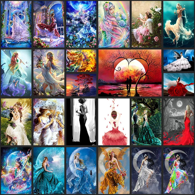 Алмазная вышивка сделай сам два попугая птицы орлы крестом алмазные картины