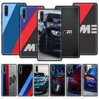 Blue Red Sport Car Line B-BMW-Boy Phone Case For Huawei P30 Pro P40 Lite Smart 2019 Soft Silicone Black Cover Couqe