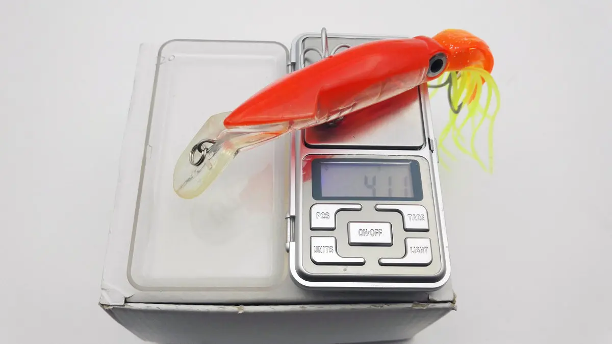 Приманка-Осьминог для рыбалки на открытом воздухе 140 мм/40 г жесткая приманка