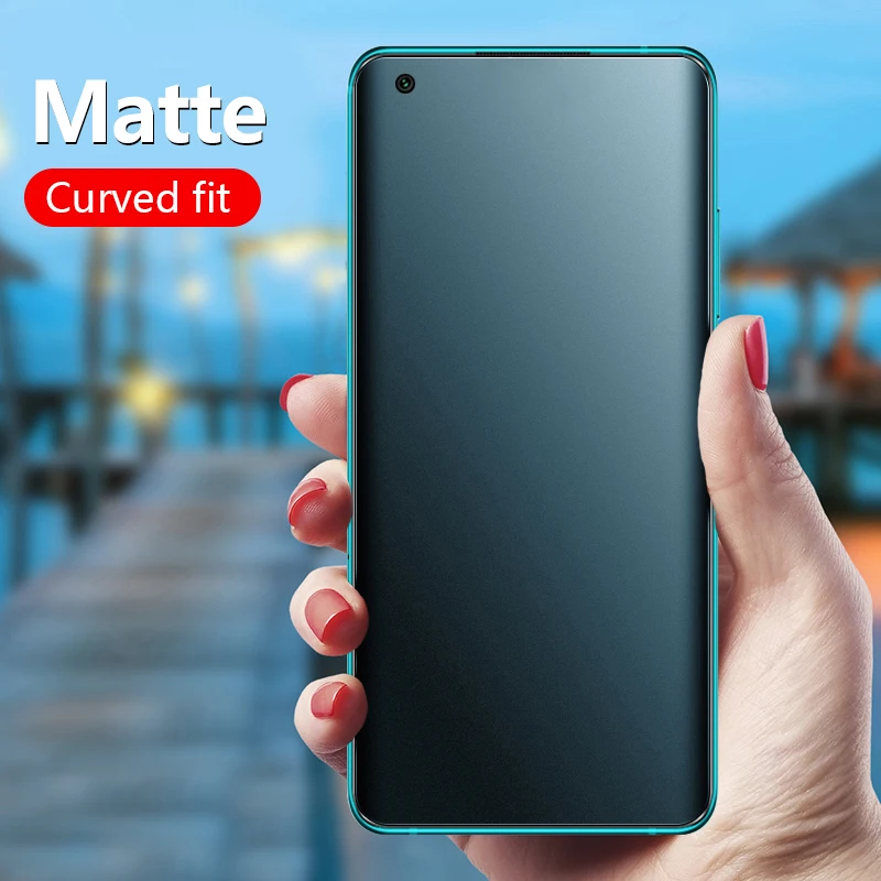 CHYI матовая пленка без отпечатков пальцев для Xiaomi mi 10 pro 3D изогнутая защита экрана
