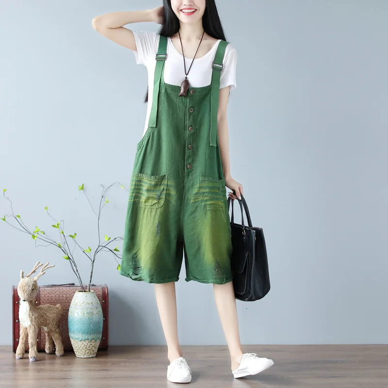 Модные тонкие брюки из 2020 хлопка и льна 5 минут потертые с поврежденными дырками