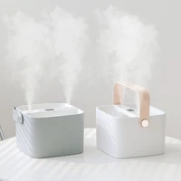 2 5l large capacity air humidifier double nozzlle essential oil diffuser 4000mah wireless mist maker ultrasonic fogger impeller