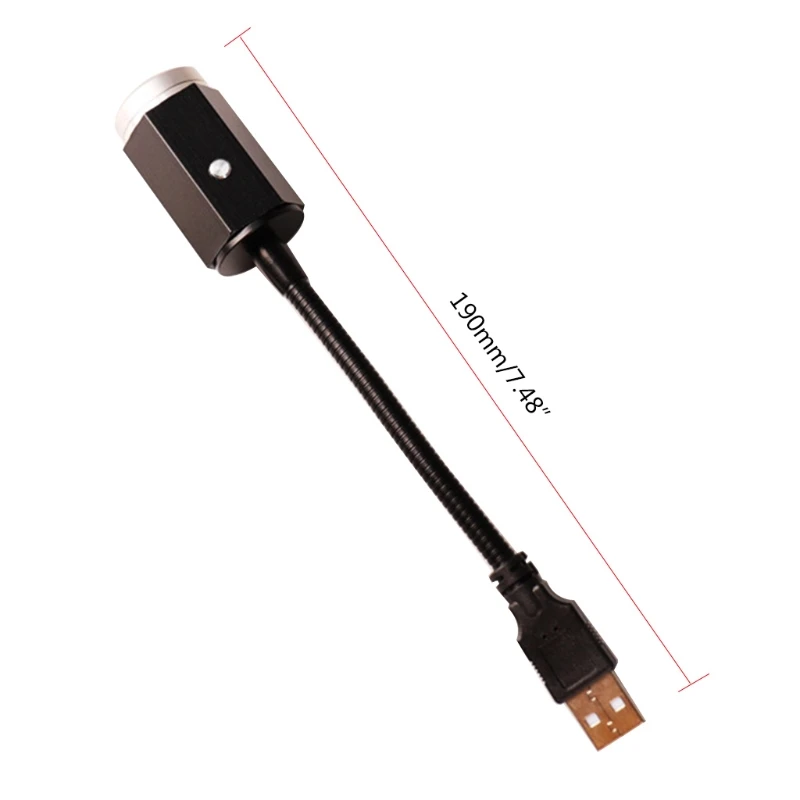

Двухцветный СВЕТОДИОДНЫЙ светильник на крышу автомобиля, USB, звездное небо, автомобильный проектор для интерьера, ночная лампа