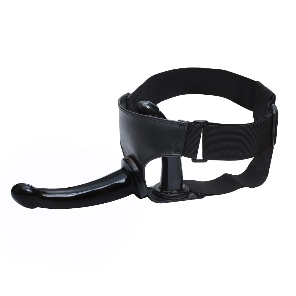 Страпон двойной реалистичный фаллоимитатор Анальный Ультраэластичный ремень