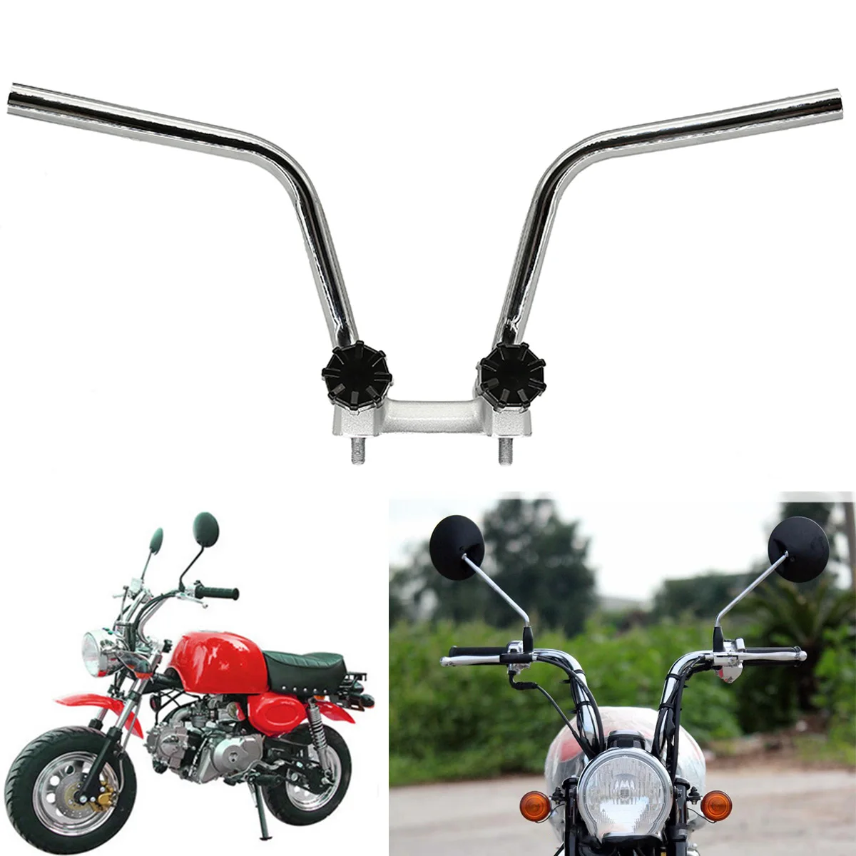 

Handlebar Small Motorcycle Bike Parts For Monkey Dax Z50 Z50J CT70 Z50R 50CC Handle Bar