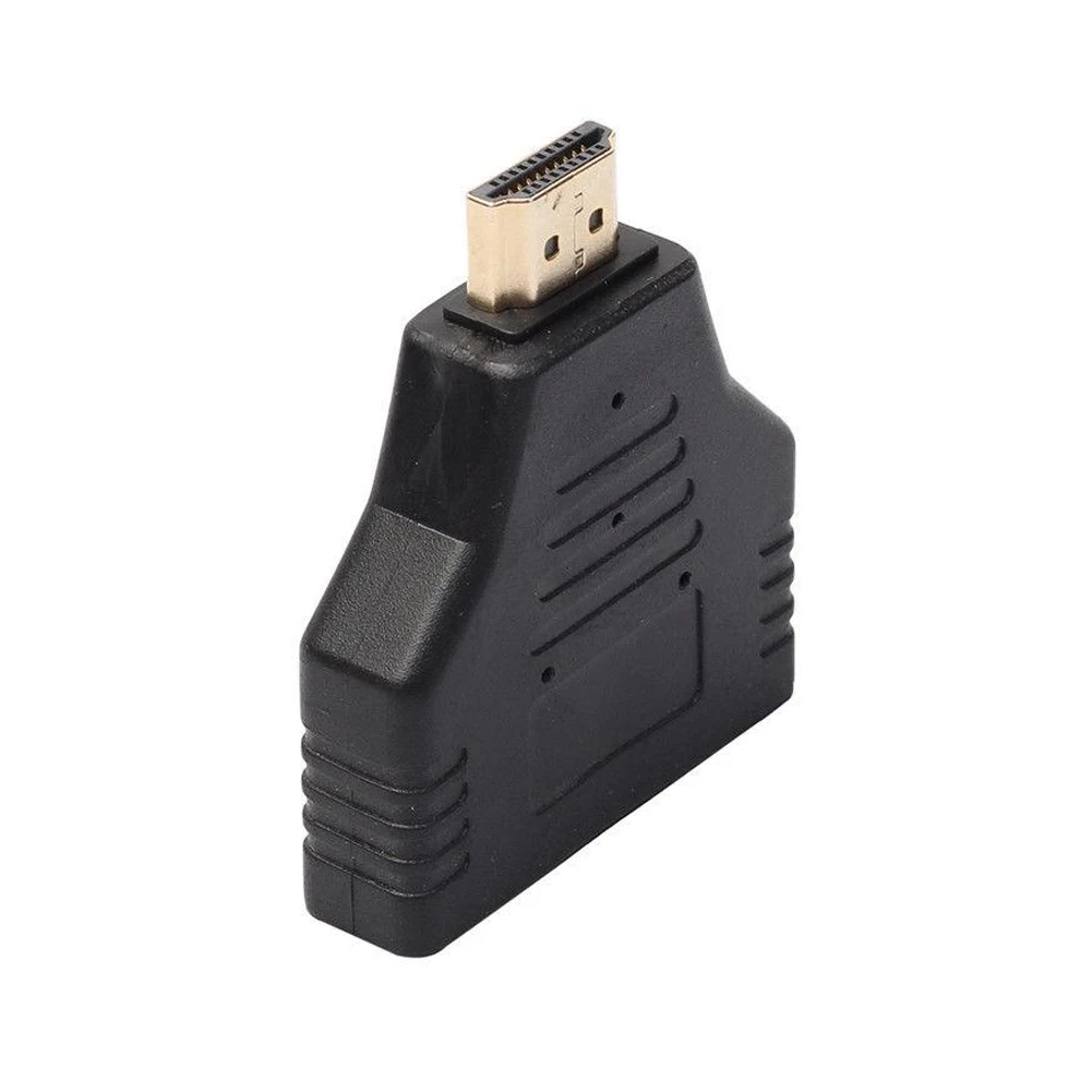 2019 Новый HDMI сплиттер Мужской к двойной женский 1 2 способ адаптер для HD tv #08 |
